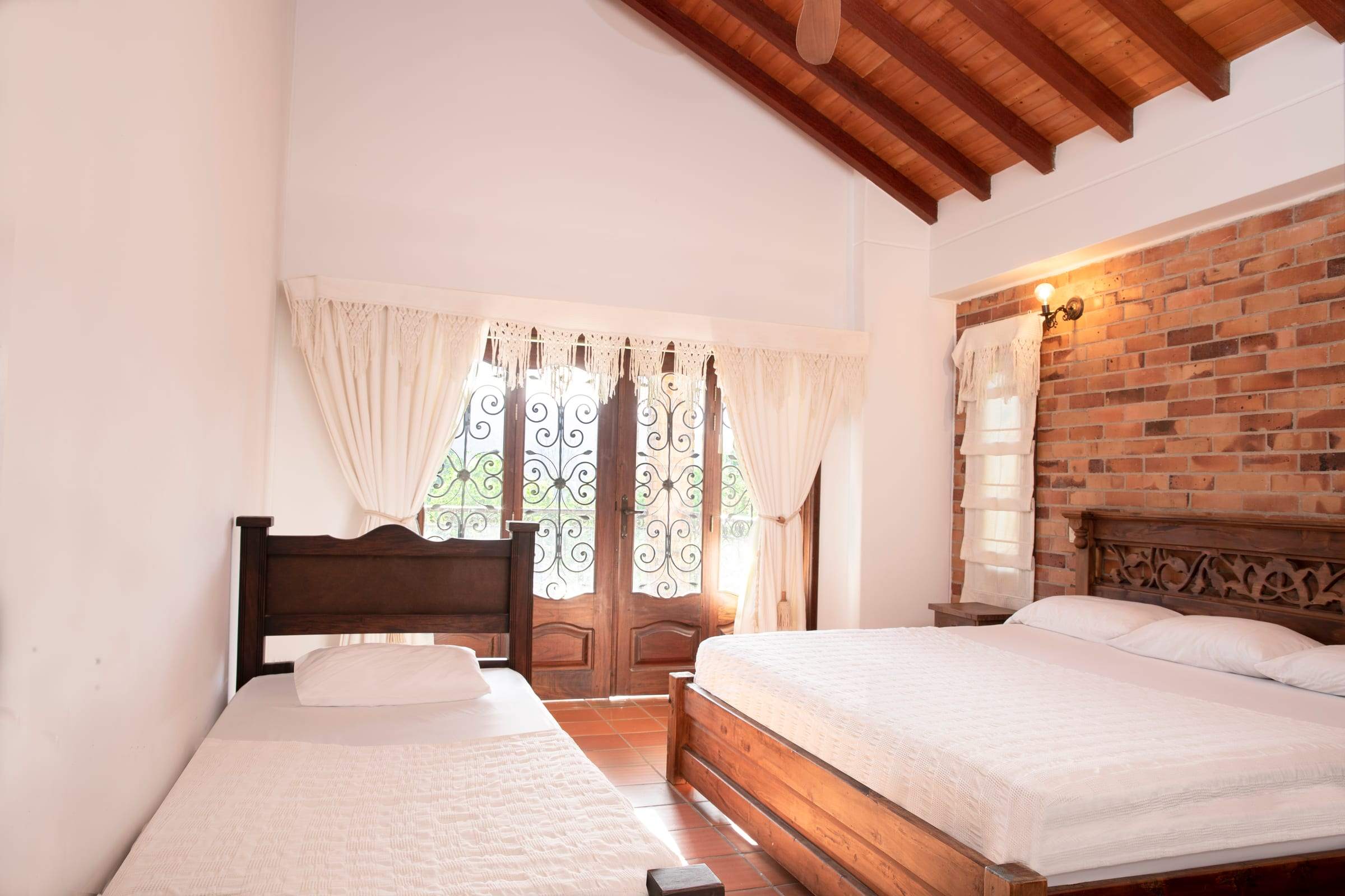 Habitación principal de Casa Agua